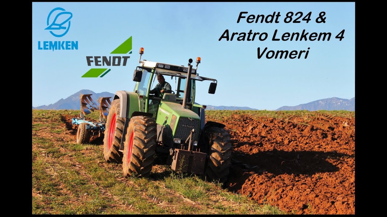 Aratura Canneti | Fendt Favorit 824 | Lenkem 4 Vomeri | Costaganna Team