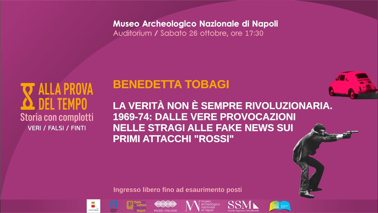 BENEDETTA TOBAGI: LA VERITÀ NON È SEMPRE RIVOLUZIONARIA
