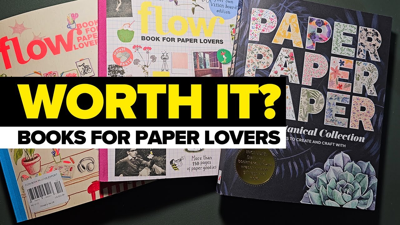 FLOW Magazine & Paper Paper Paper The Botanical Collection | First Impression Review + Flip-Through