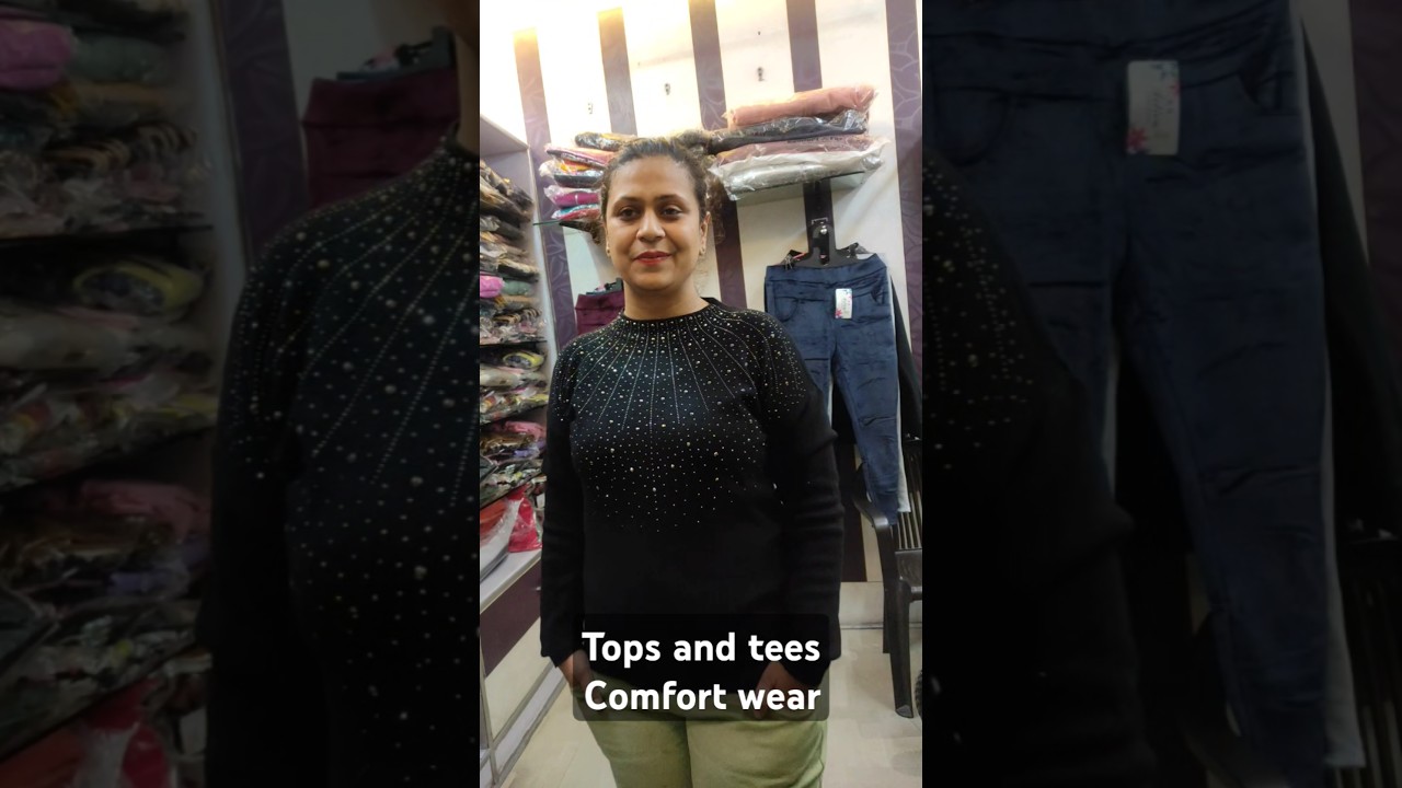 Tops and tees comfort wear clothing store for women #fashion #westerntops
