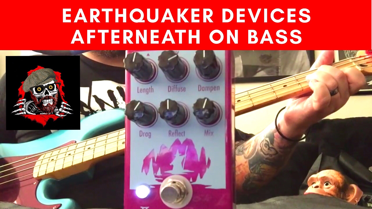 EarthQuaker Devices Afterneath on bass