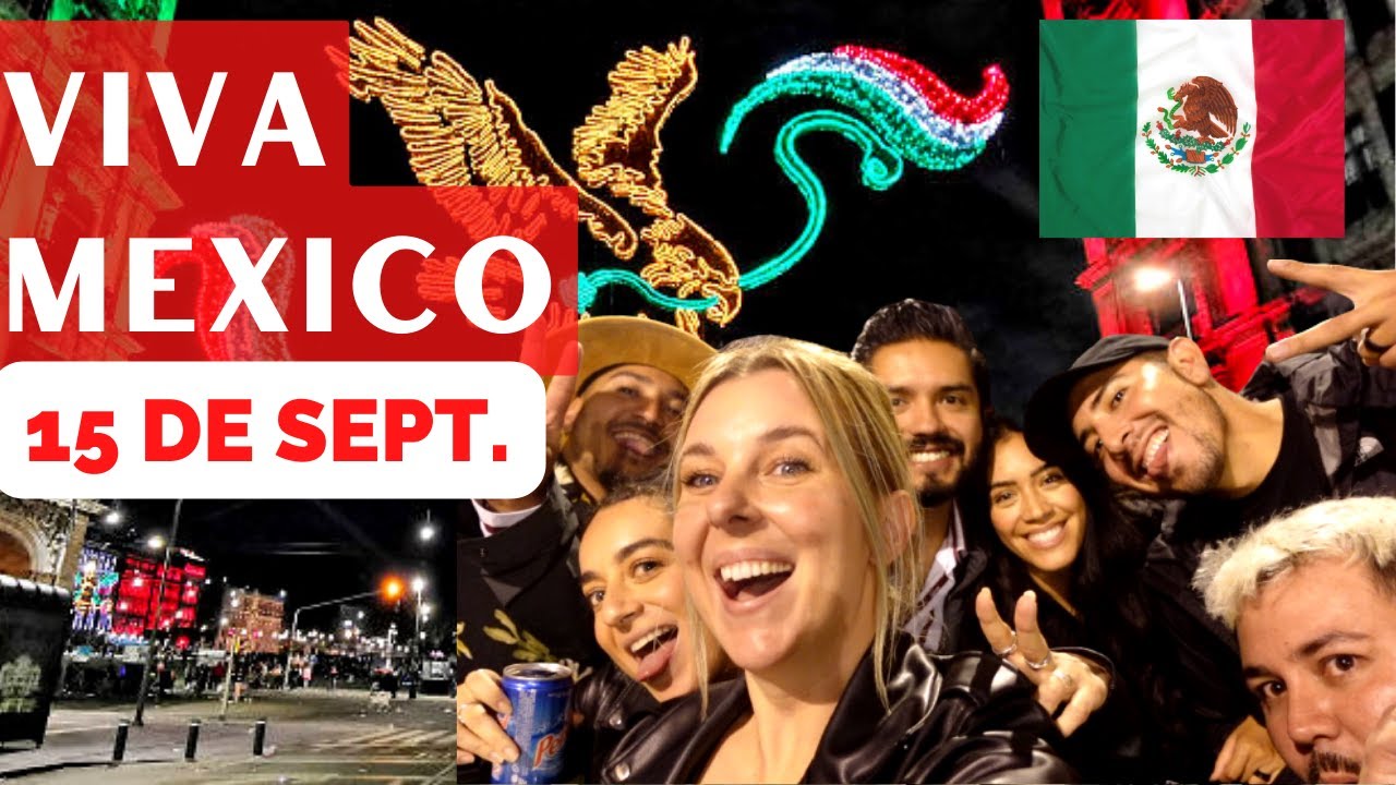 ASI SE VIVE EL GRITO DE LA INDEPENDENCIA EN CDMX 2022!