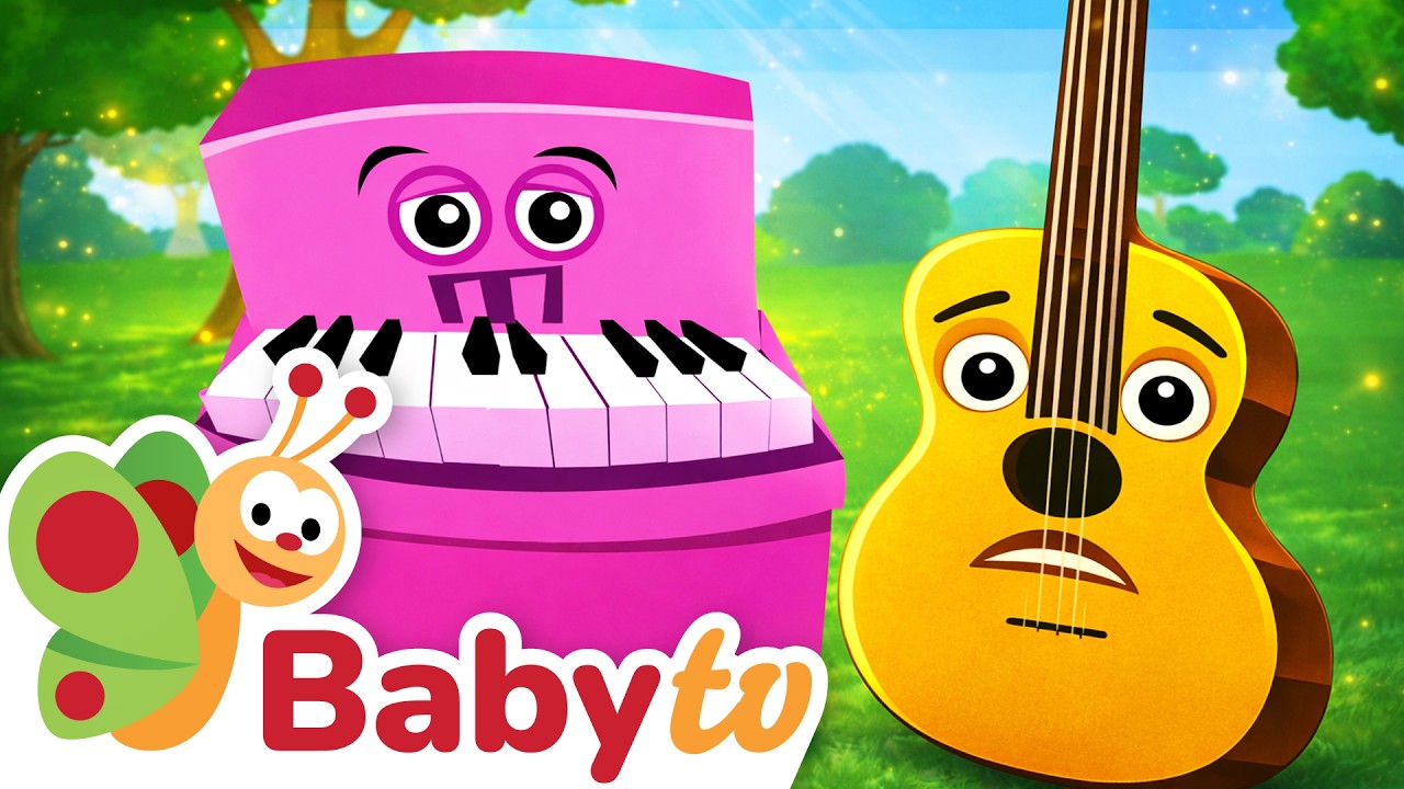 Sing and Dance with the Guitar ​🎶​🎸​ | Music for Kids | Videos for Toddlers @BabyTV