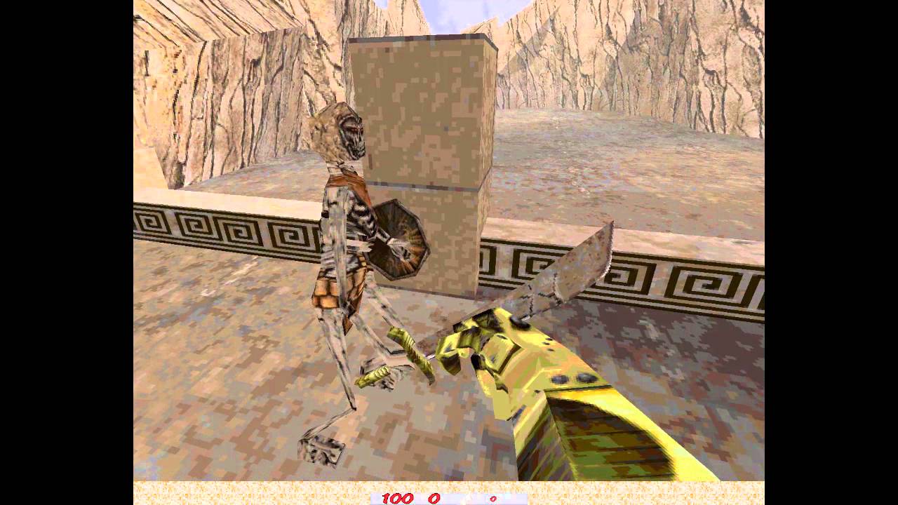 Daikatana Milestone 2 Alpha (1997) - Weapons (Software Renderer)