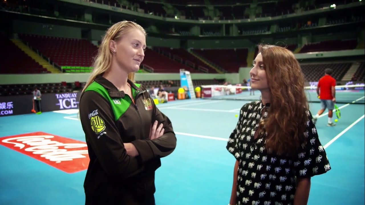 Up, Close and Personal with Kristina Mladenovic