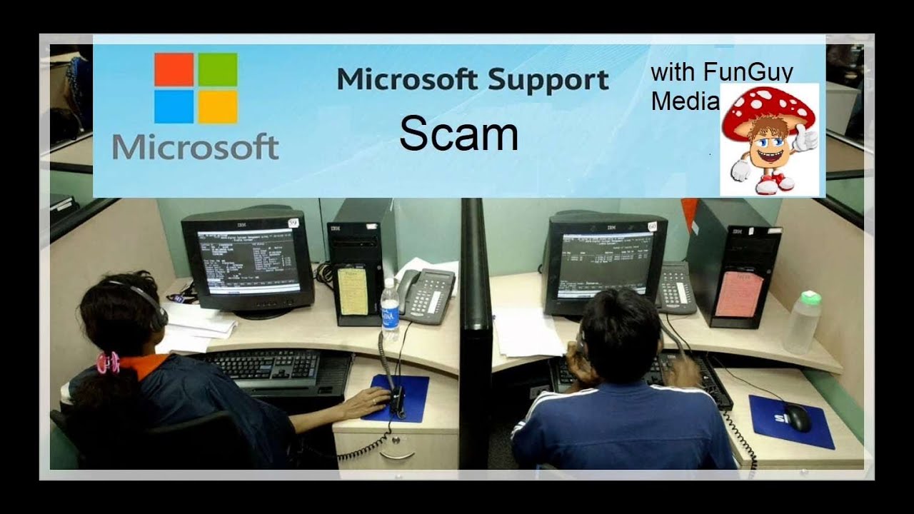 FunGuy Media saved me from a Microsoft scammer (funny colab).