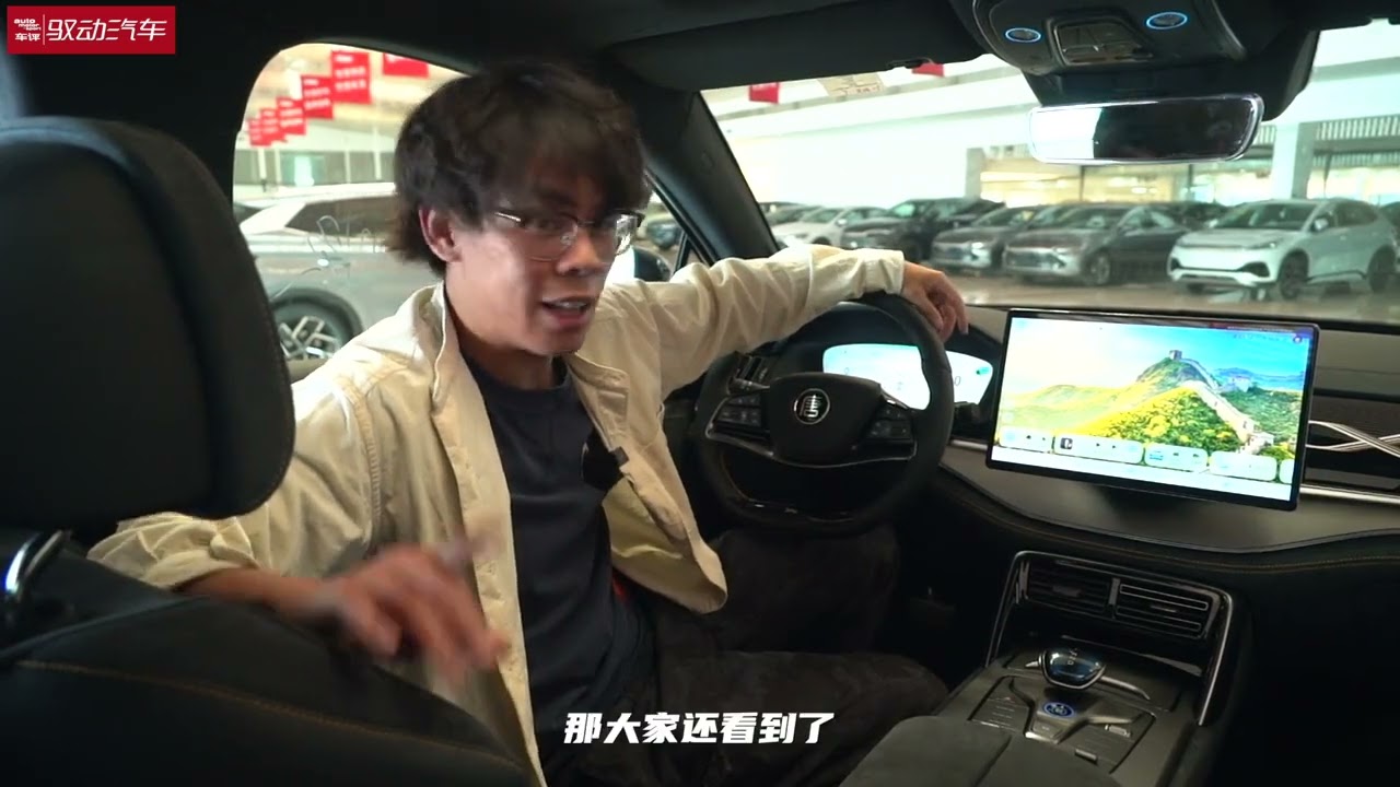 身披黑色甲胄的旗舰SUV，静态体验唐DM-p战神版