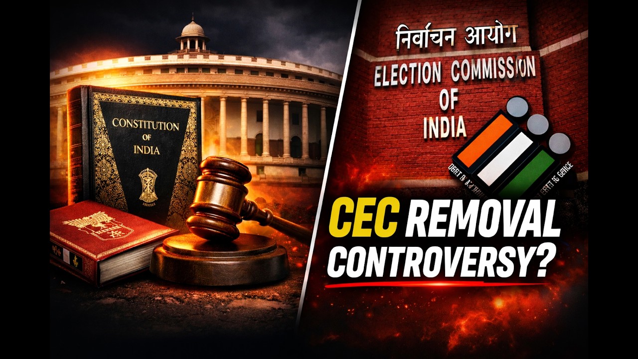CEC Removal Controversy Explained | Can Chief Election Commissioner Be Removed? | Learners Yard