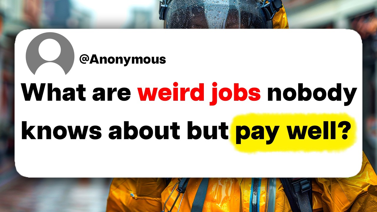 What are weird jobs nobody knows about but pay well?