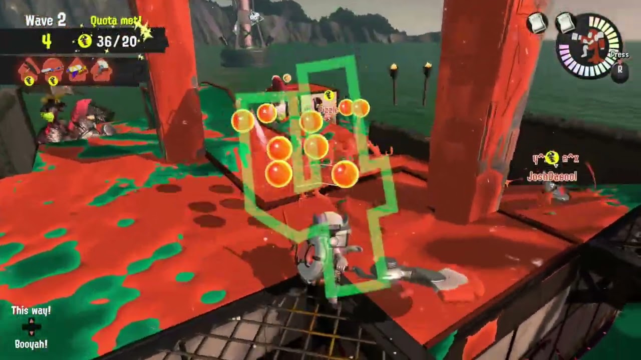 Splatoon 3 - Road to the Gold Grizzco badge ( 6.8 Mil. )