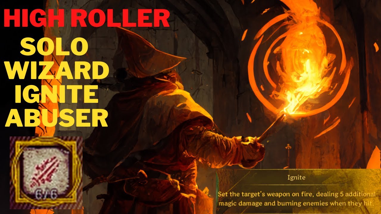 This Wizard Ignite build makes Soloing high roller games easy