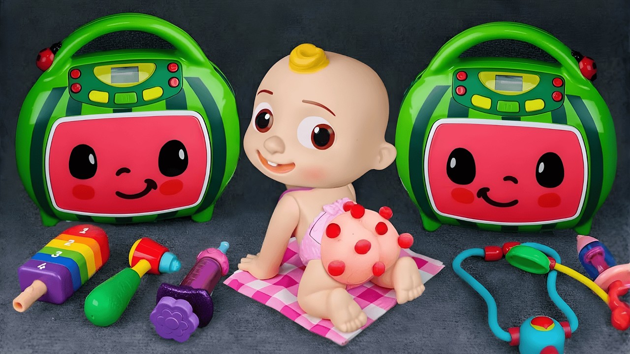 21 Minutos Satisfatórios De Unboxing Da Coleção PINKFONG E Coleção De Médico ASMR | Funny Toys ASMR