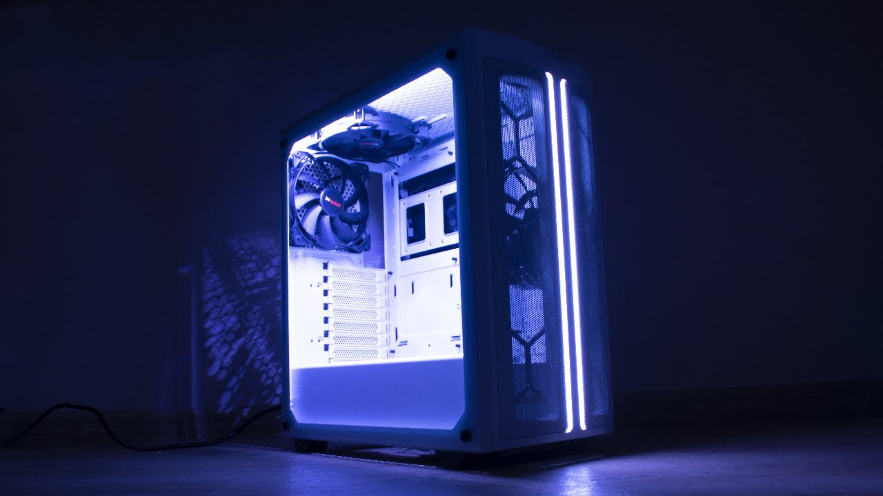 Беременный белый корпус. Be Quiet! Pure Base 500DX