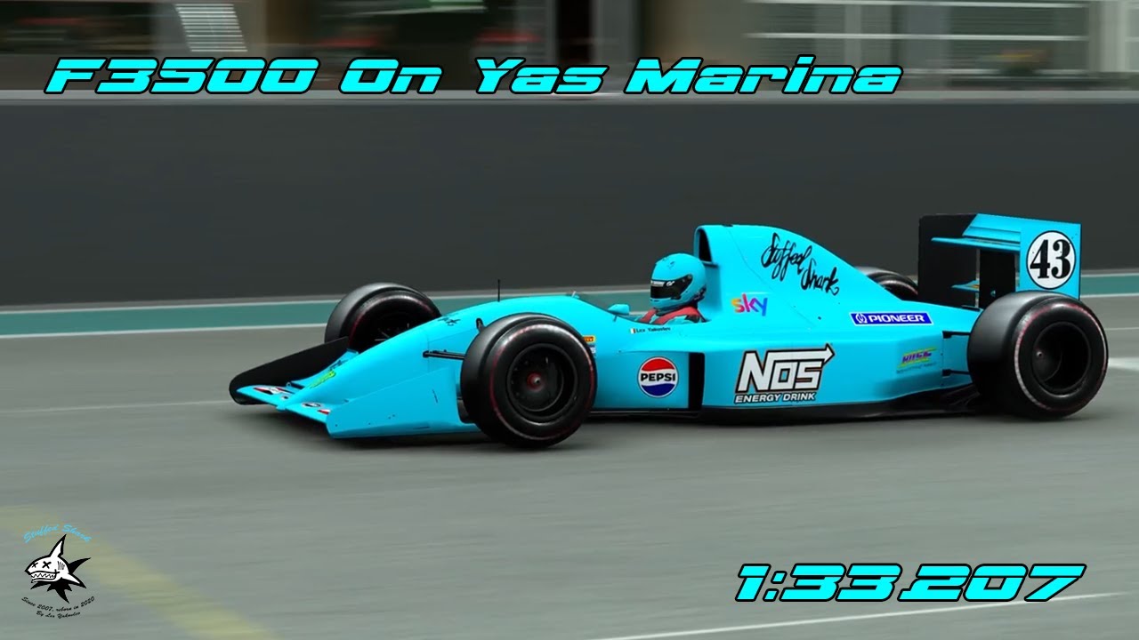 GRAN TURISMO 7: F3500 On Yas Marina (1:33.207)