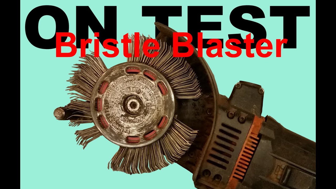 Bristle Blaster On Test / Review - Paint & Underseal Removal, 'Sandblast' Surface Prep