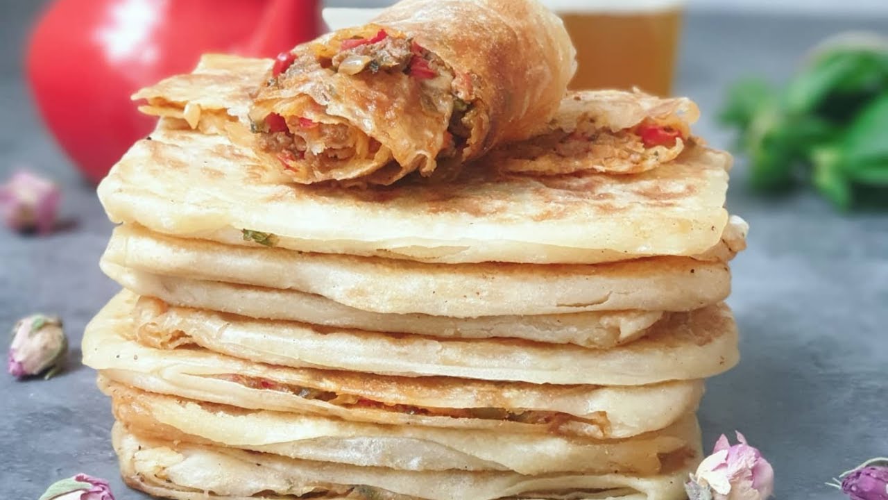 CRÊPES FEUILLETÉES OU MSEMEN🥞 POUR LES NULS les recettes de touria