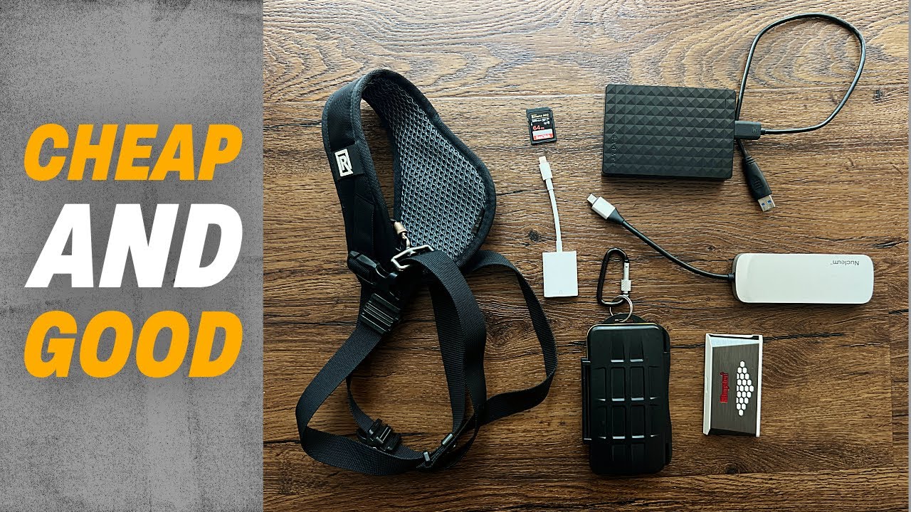 10 Photography Gear Items Under $100 | AFFORDABLE Gear that is ACTUALLY GOOD!