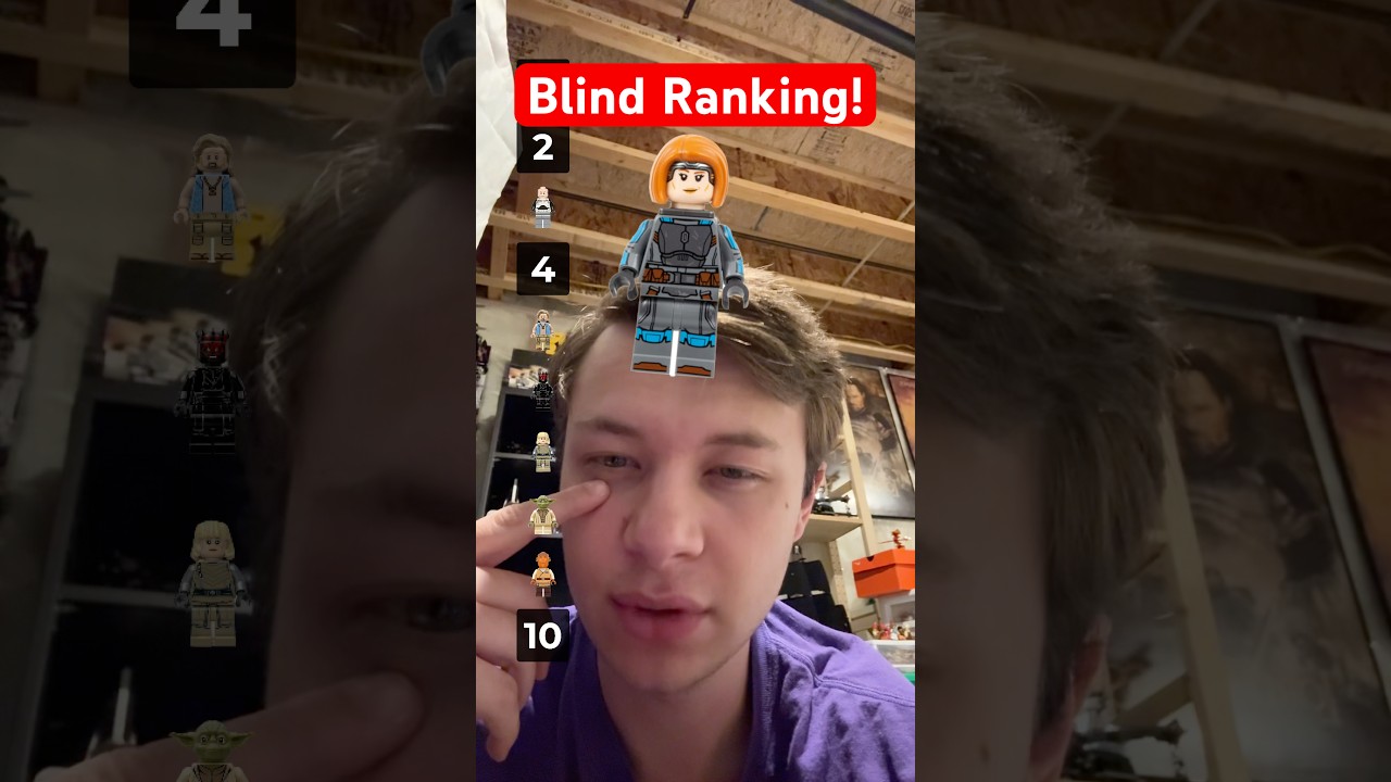 Слепой рейтинг 10 новых минифигурок LEGO Star Wars! 👌