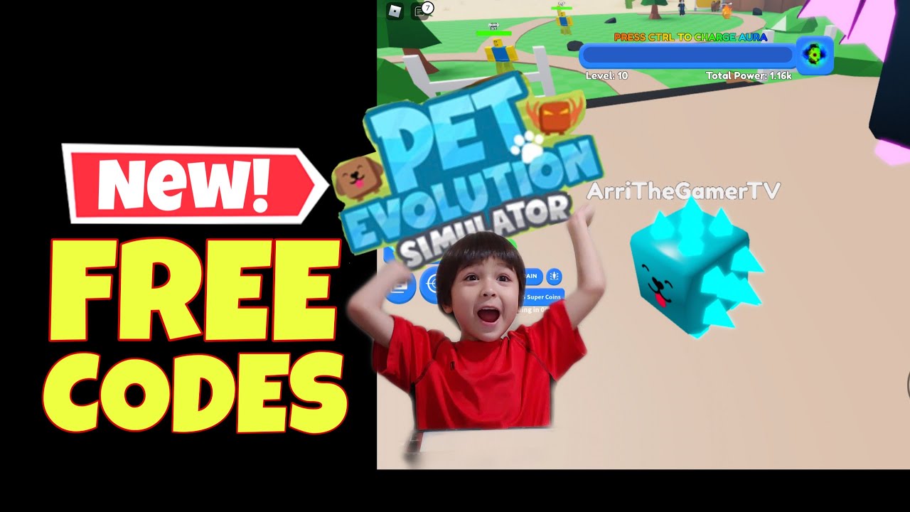 [FREE CODES] My Pet Evolution is Getting so much Stronger! Pet Evolution Simulator ROBLOX