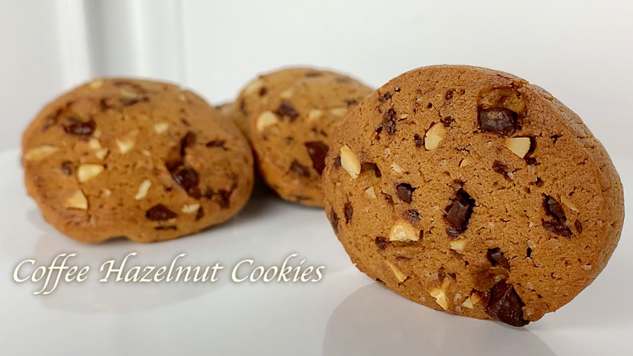 Aromatic Coffee Hazelnut Cookies⎮Simple & Easy Recipe