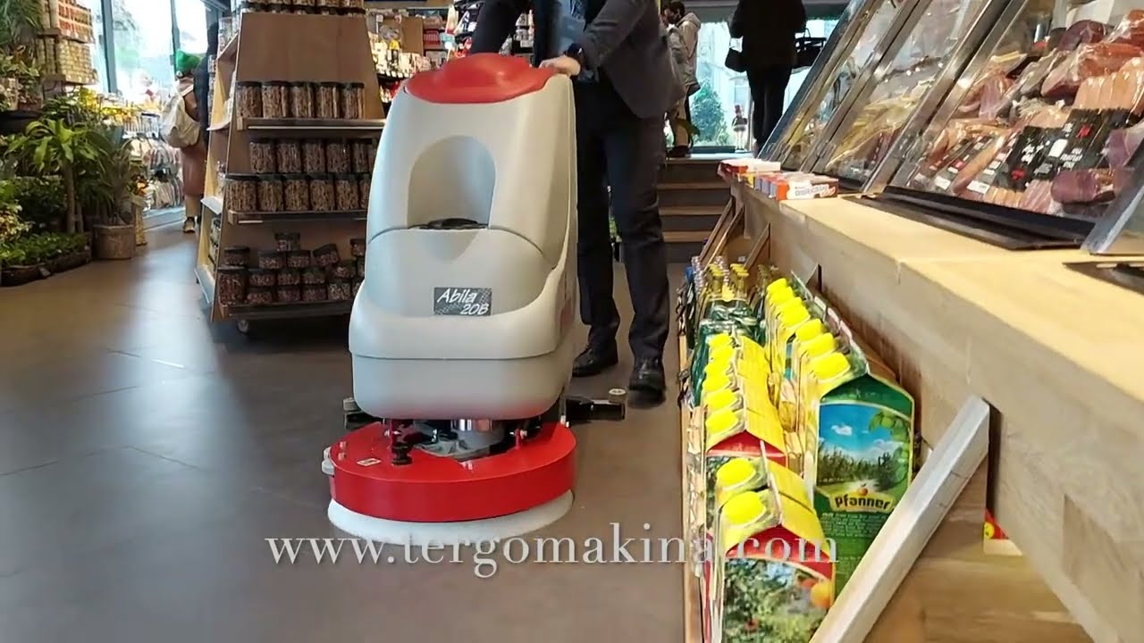 Comac Abila 20B Akülü Zemin Yıkama Makinası - Comac Türkiye / Balkaya Makina