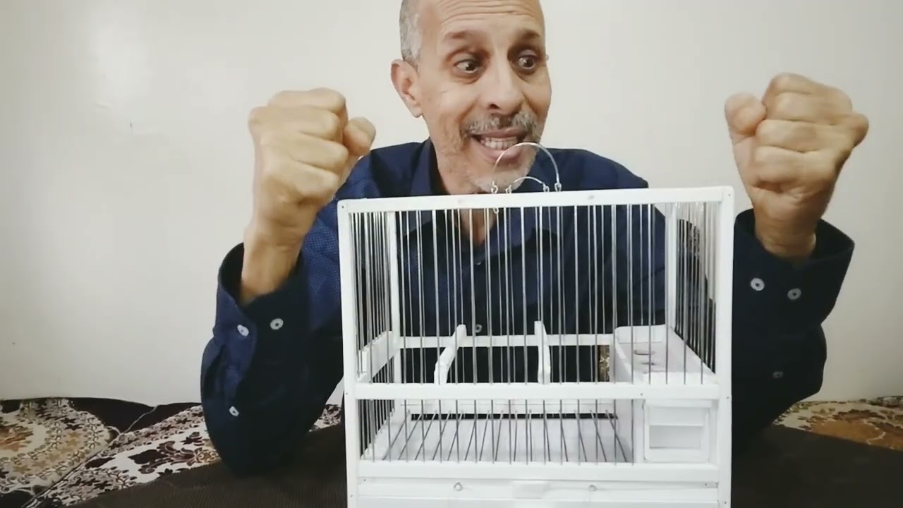 قفص مالاكا بلاستيك إينوكس شكل مخدوم يدويا .