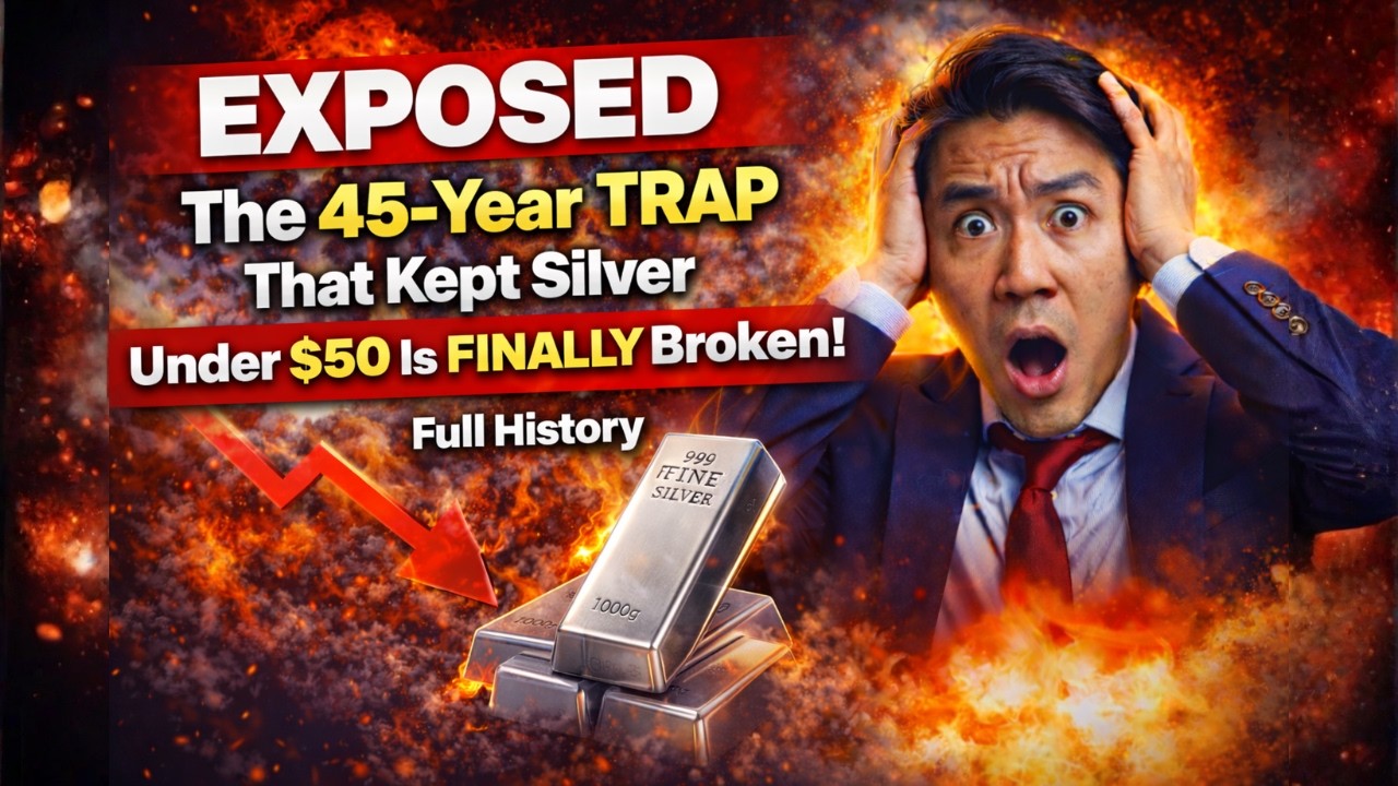 EXPOSED  The 45-Year TRAP That Kept Silver Under $50 Is FINALLY Broken! Full History