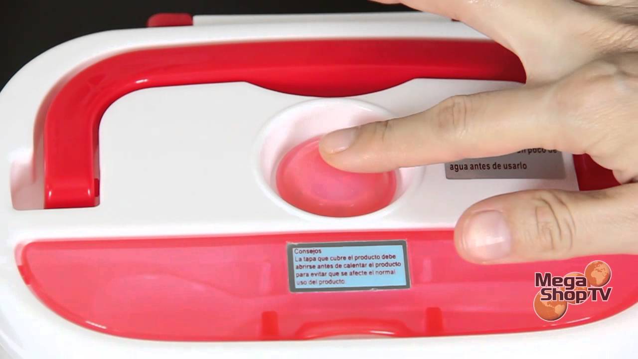 Lonchera Eléctrica Electric Lunch Box - Roja  y azul - Mega Shop TV