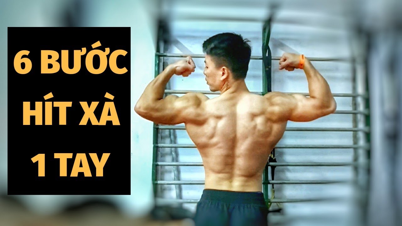 6 BƯỚC hướng dẫn tập Kéo xà 1 TAY | 6 Steps Do One arm Pull up | VNSWCF