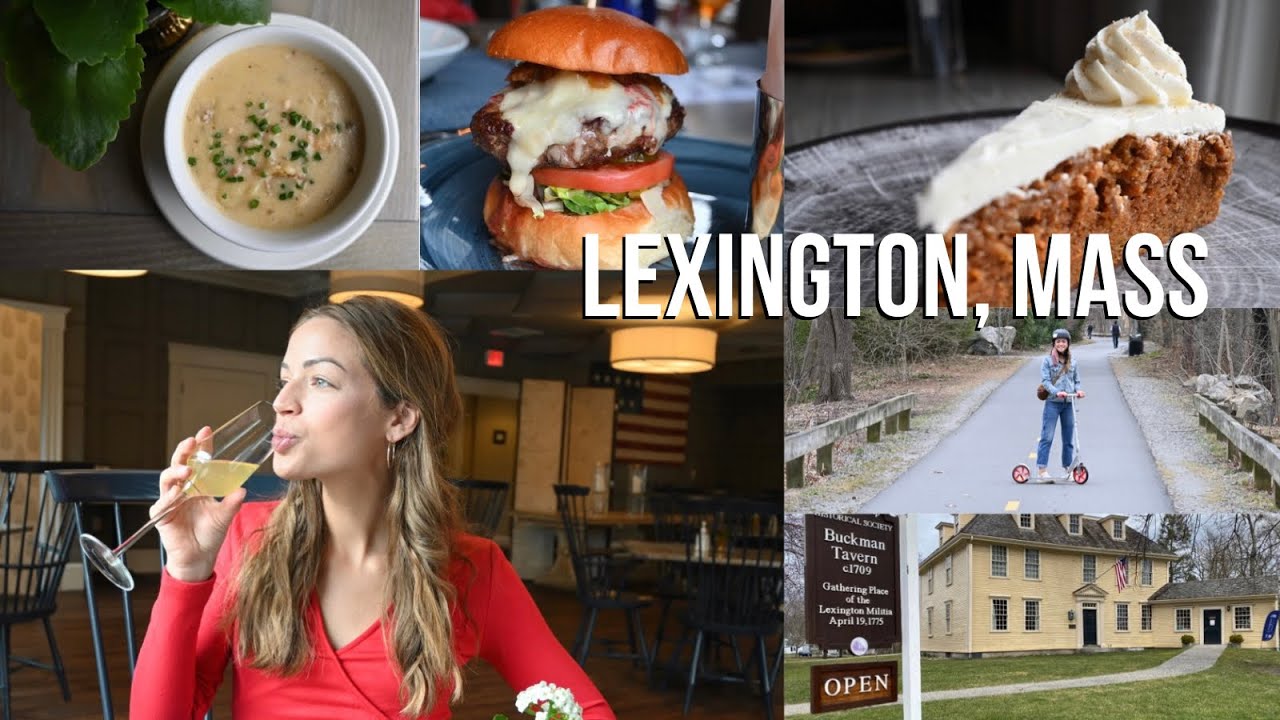 LEXINGTON, Massachusetts: history, carrot cake, scooting and adorable inns