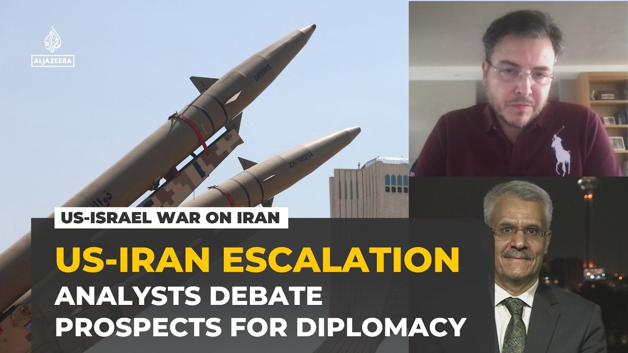 Analysts debate whether diplomacy can halt US-Iran escalation