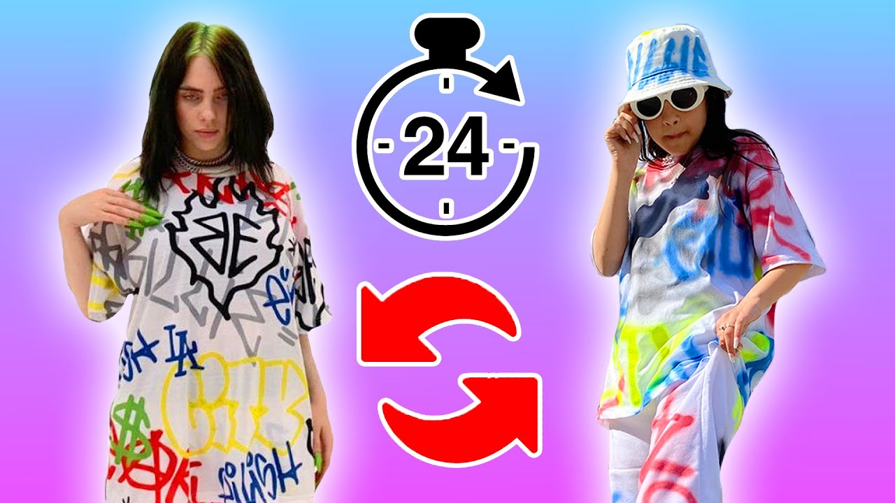 24 ÓRÁIG ÚGY ÉLTEM MINT BILLIE EILISH 🎤💚
