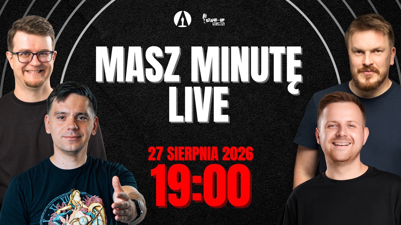 Masz Minutę LIVE - Minkiewicz, Sobanie, Kowalski, Rejent