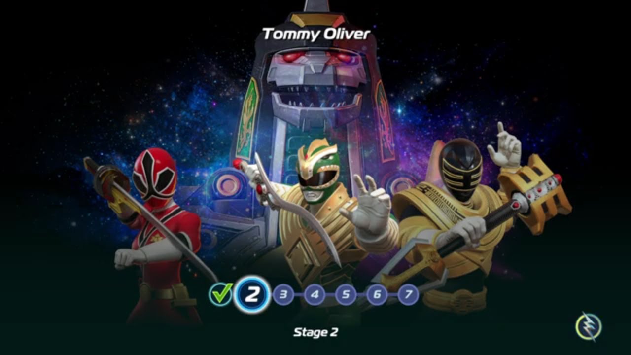 Power Rangers - Battle for The Grid Green Ranger,Samurai Red Ranger,Trey Of Triforia Arcade Mode