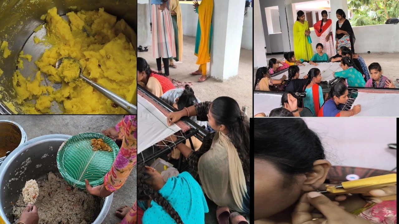 ఇలా చేయడం నాకు సంతోషము చెవిటి, మూగ పిల్లలు ఇంతమంది ఒకేచోట 🙏