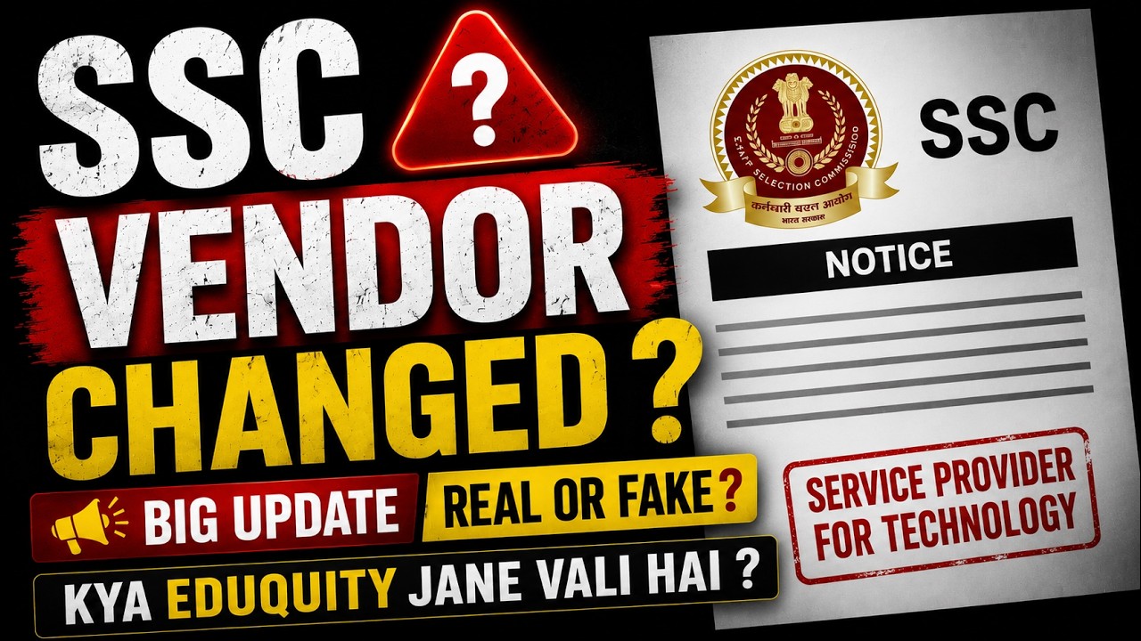 SSC New Vendor Update🔥 | Eduquity kya jane vali hai ?⁉️ Reality Check