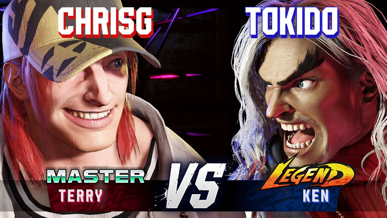 SF6 ▰ CHRISG (Terry) vs TOKIDO (Ken) ▰ High Level Gameplay