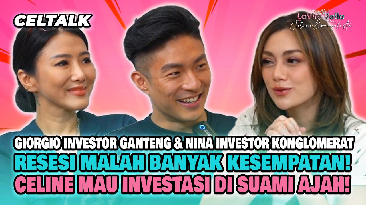 GIORGIO & NINA Investor Handal : RESESI MALAH BANYAK KESEMPATAN! Celine Mau Investasi di SUAMI AJAH!