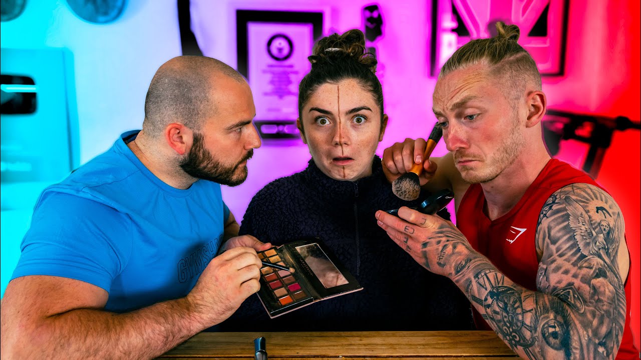 BOYFRIEND VS. BROTHER MAKEUP CHALLENGE