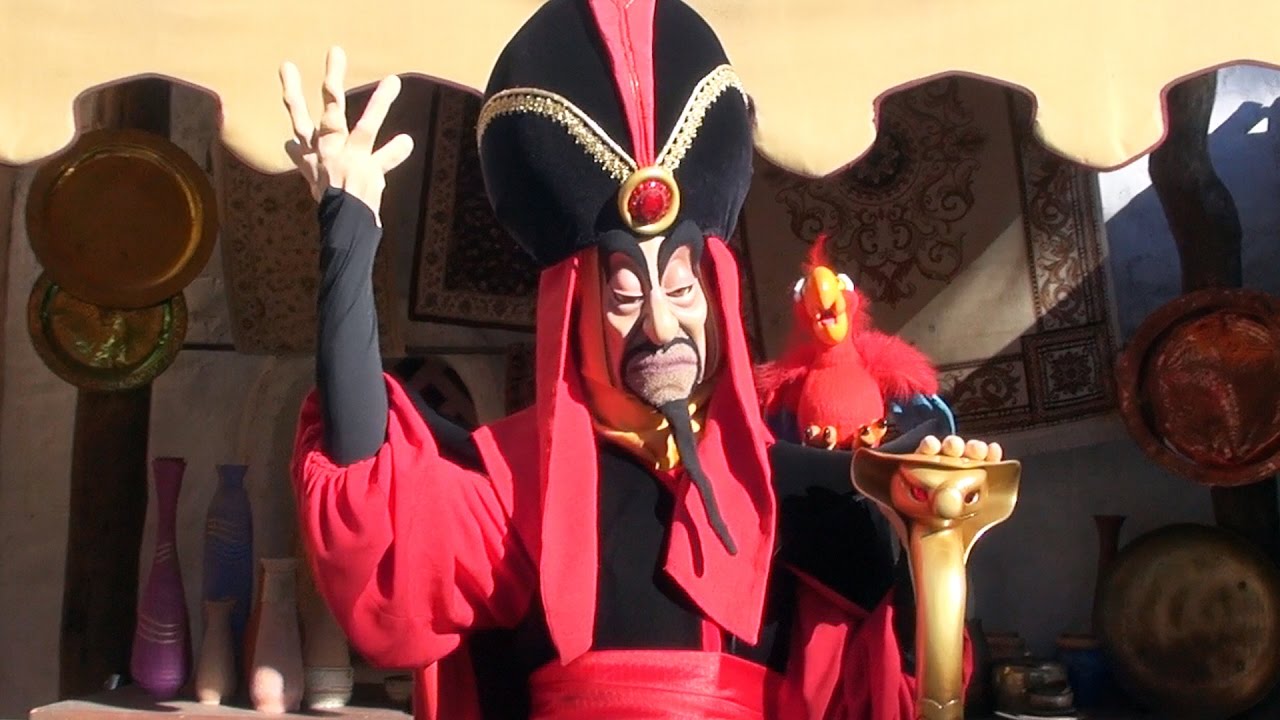 Jafar Villain Meet and Greet at Disneyland Paris During Halloween Time 2016, Disney's Aladdin