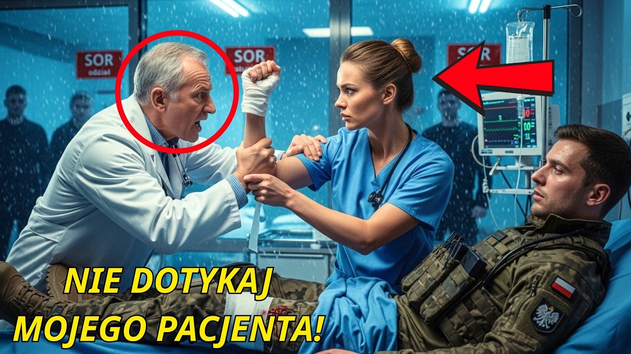 „Odejdź od mojego pacjenta!” — potem ranny żołnierz wyszeptał „Czarna Gwiazda” i w sali zapadła cisz
