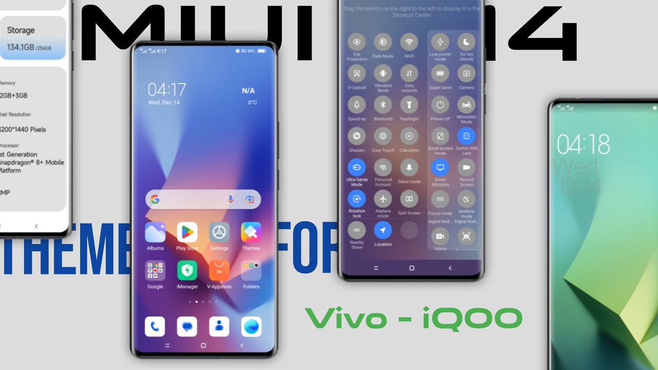 Miui 14 V2 Theme For Vivo All Devices | Vivo Theme | #vivotheme  #themeforyou  #redminote8   #miui14