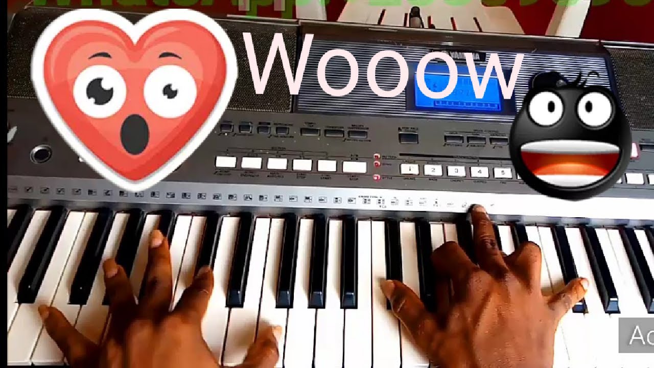 Ghanaian gospel reggae piano Tutorial daughters of glorious Jesus(fa w'asem to ewurade anim)