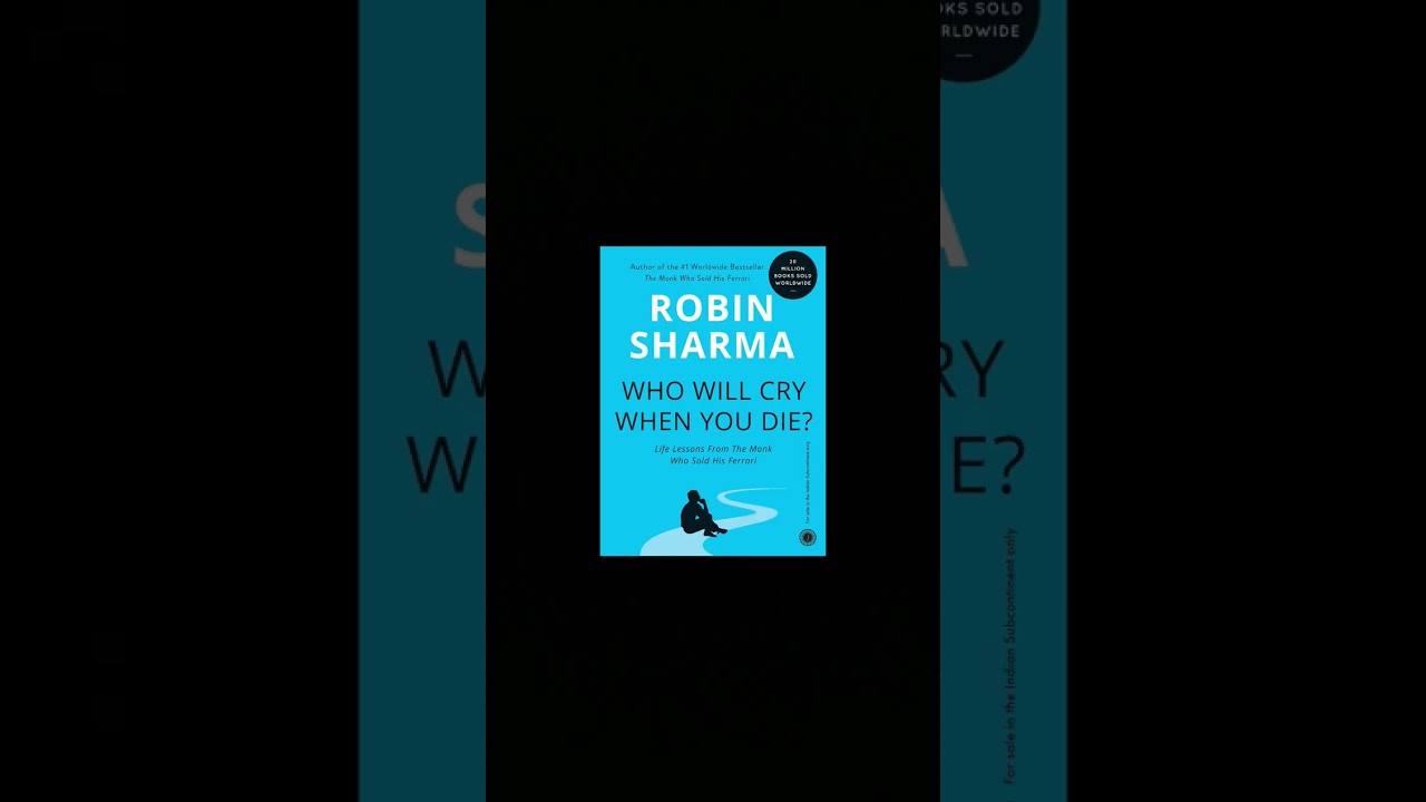 Summary #robin sharma #who will cry when you die #tamil#keep a journal
