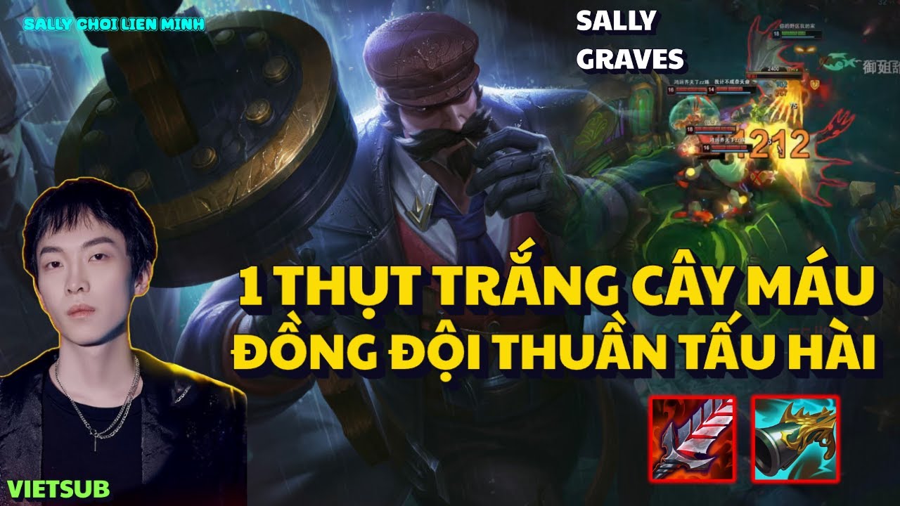 Sally V&agrave; Con Graves 1 Bắn Trắng C&acirc;y M&aacute;u G&Aacute;NH GAME KH&Oacute; CỰC HAY!