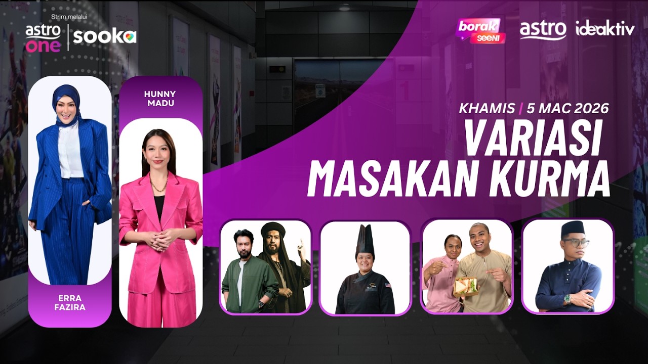 Variasi Makanan Kurma - Borak SeeNI EP301 (4 Mac)