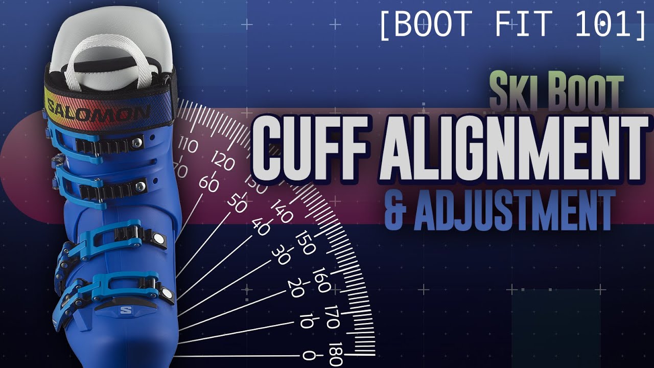 Как отрегулировать и выровнять голенище лыжного ботинка | Boot Fit 101