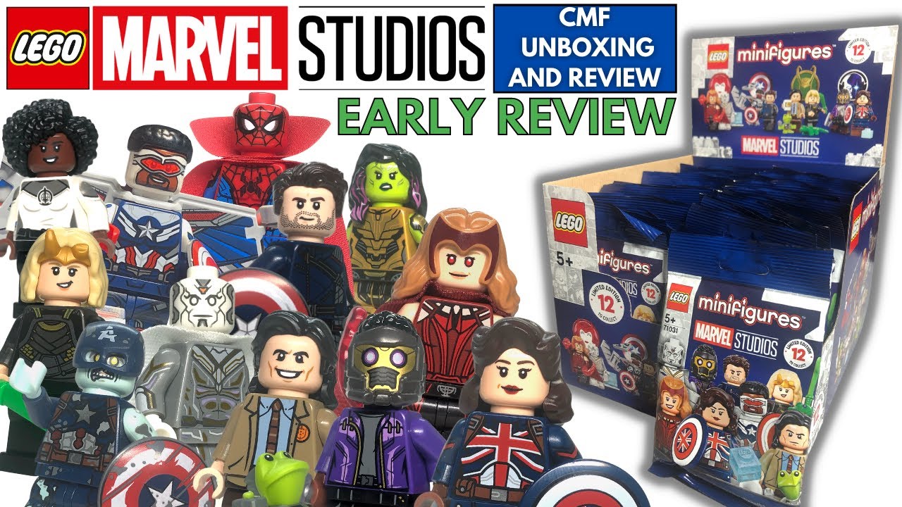 РАННИЙ ОБЗОР: ОБЗОР и распаковка серии LEGO Marvel CMF — лучшая серия CMF за всю историю!