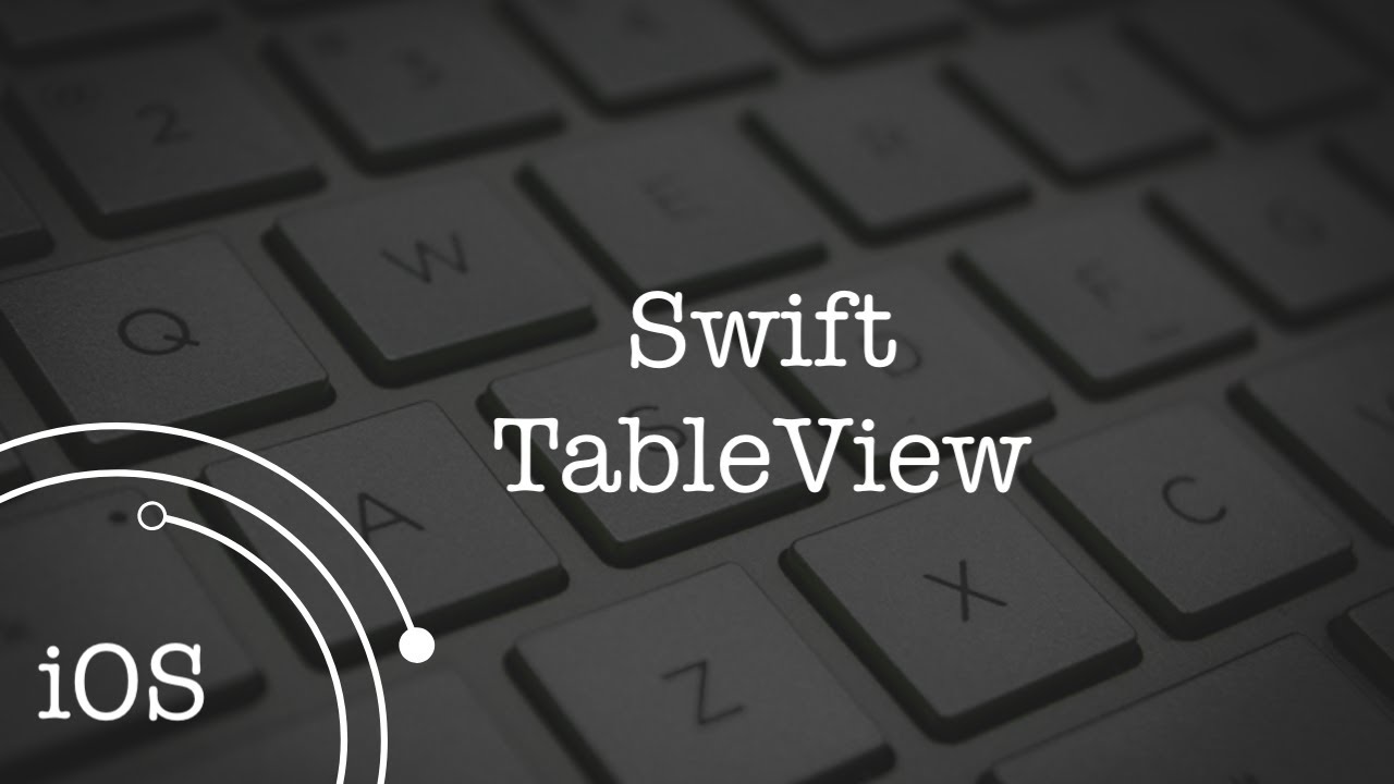 Swift TableView