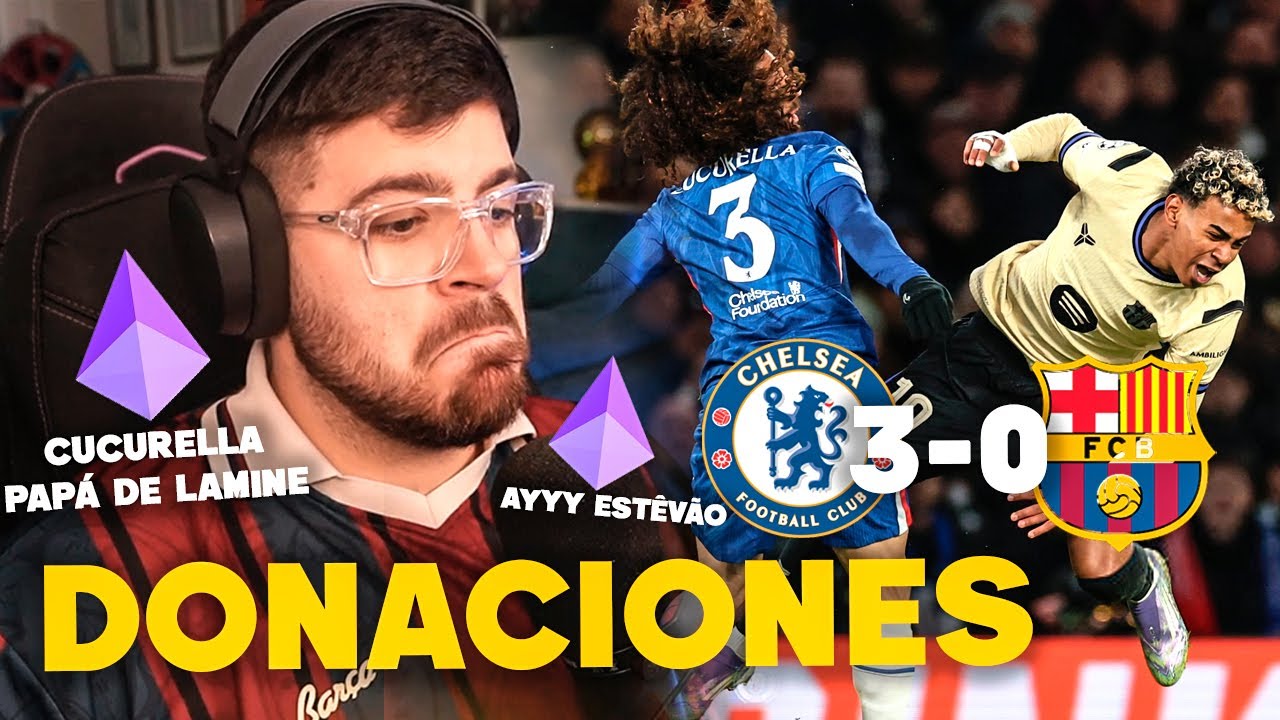 LA COBRA RECIBE DONACIONES TRAS LA DERROTA DEL BARCELONA 0 CHELSEA 3 | CHAMPIONS LEAGUE